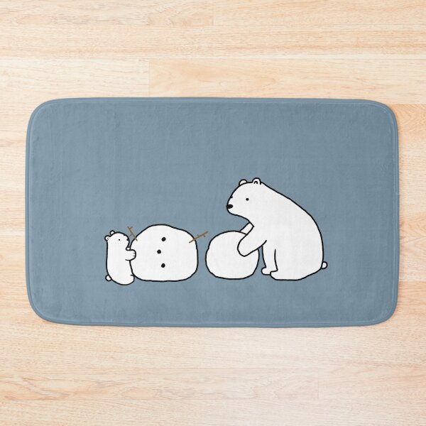 Item preview, Polar Bear and Snowman  designed and sold by Marinaaa010.