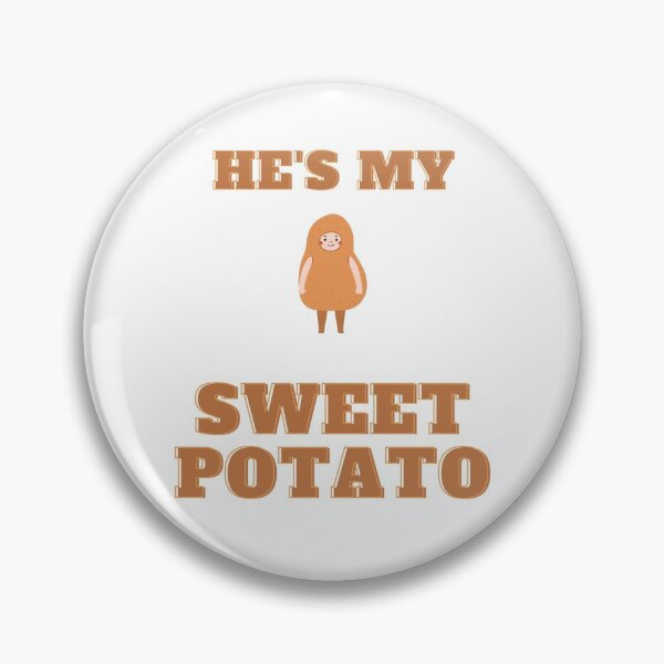 Item preview, He's My Sweet Potato Couples T-Shirt Girlfriend Boyfriend Essential T-Shirt designed and sold by SerenaChoe.
