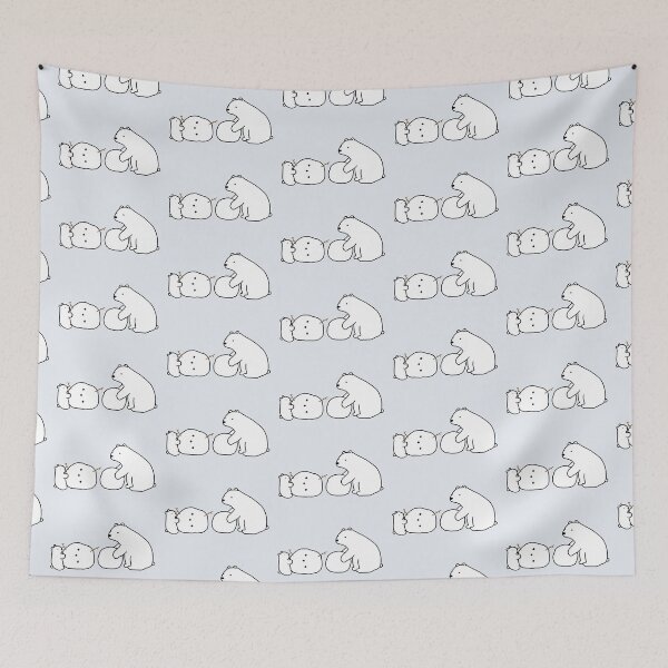 Item preview, Polar Bear and Snowman  designed and sold by Marinaaa010.