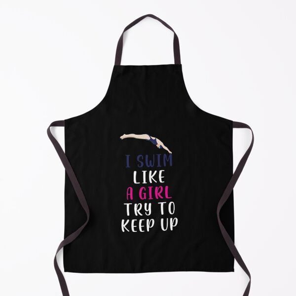 Item preview, I KNOW I SWIM LIKE A GIRL TRY TO KEEP UP Funny Gift For Men And Women, Gift Halloween, Thanksgiving, Christmas Day Lover Gift, cool design, gift day, holiday gift designed and sold by Laura J Devera ⭐⭐⭐⭐⭐.