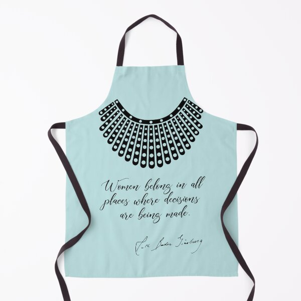 Item preview, Women belong in all places where decisions are being made - RBG (Mint Green) designed and sold by REApparelCo.