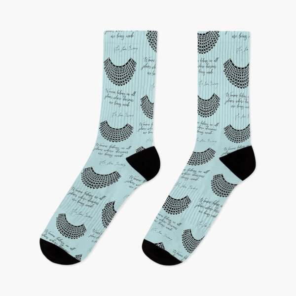 Item preview, Women belong in all places where decisions are being made - RBG (Mint Green) designed and sold by REApparelCo.