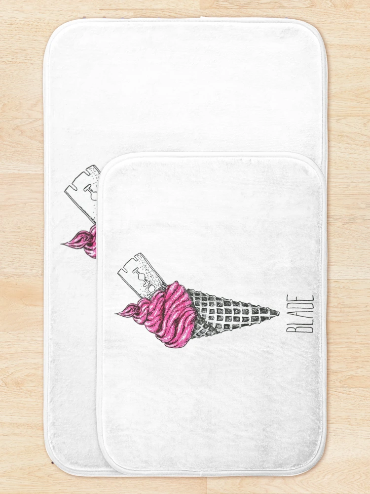 Thumbnail 5 of 6, Bath Mat, Sharp ice designed and sold by Crea-RiBo.