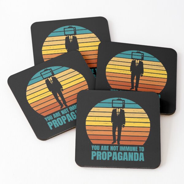 Item preview, You Are Not Immune To Propaganda designed and sold by The Round-dot.