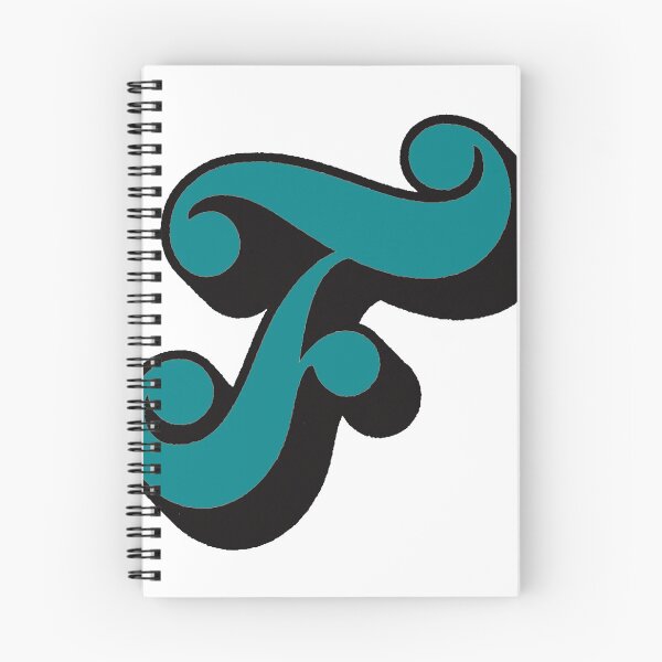 Item preview, Forestview High School | Scrolled F Alternate Logo (Teal/Black) designed and sold by myneighborhood.