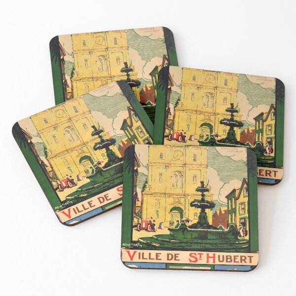 Item preview, retro Ville de St Huber designed and sold by CorasPosters.