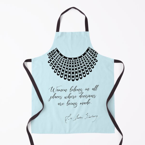 Item preview, Women belong in all places where decisions are being made - RBG (Minty Blue) designed and sold by REApparelCo.