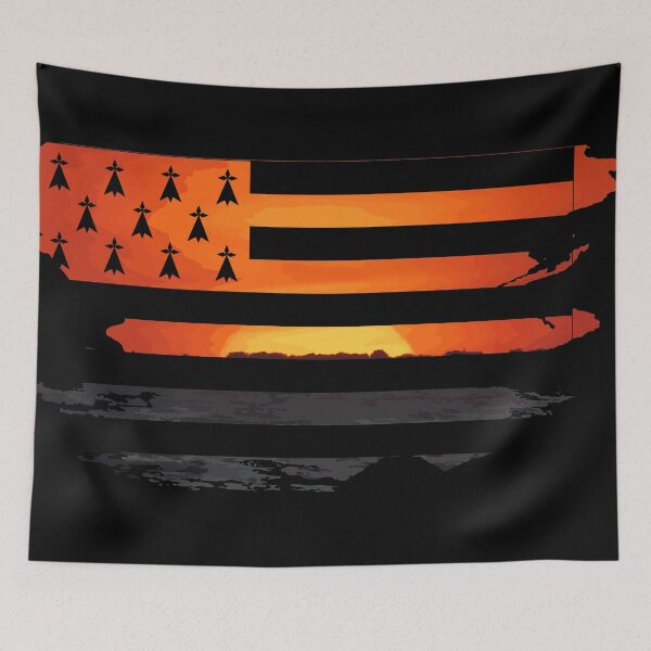 Item preview, gwenn ha du and sunset in brittany designed and sold by grafikestelle.