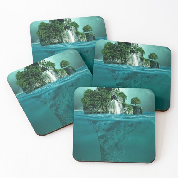 Item preview, Floating Island Surreal designed and sold by DarkHumorstore.