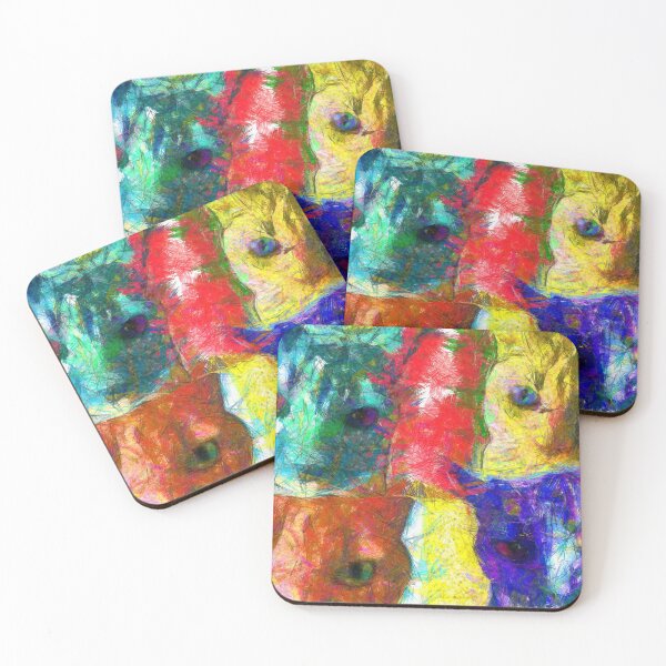 Item preview, Colorful cats designed and sold by rolffimages.