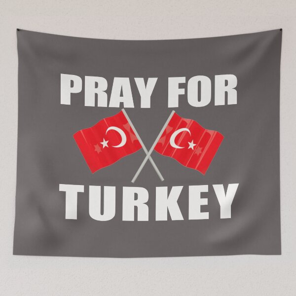 Item preview, Pray for Turkey designed and sold by TonsPOD.