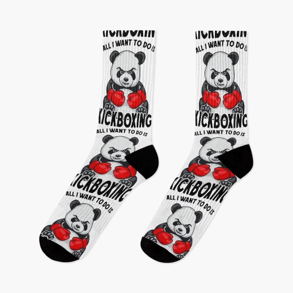 Artikelvorschau, Kickbox-Panda. Alles, was ich tun möchte, ist ein süßer Bären-Kickboxer entworfen und verkauft von GrandeDuc.