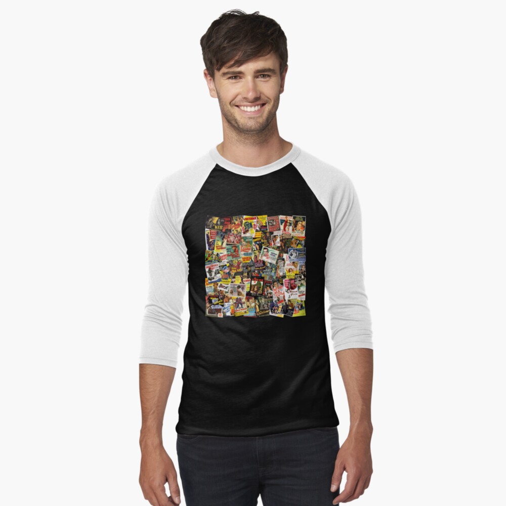 Item preview, Baseball ¾ Sleeve T-Shirt designed and sold by andrewalcock.