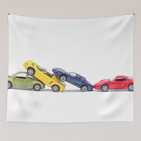 Item preview, Cars in a chain crash designed and sold by Photopat.