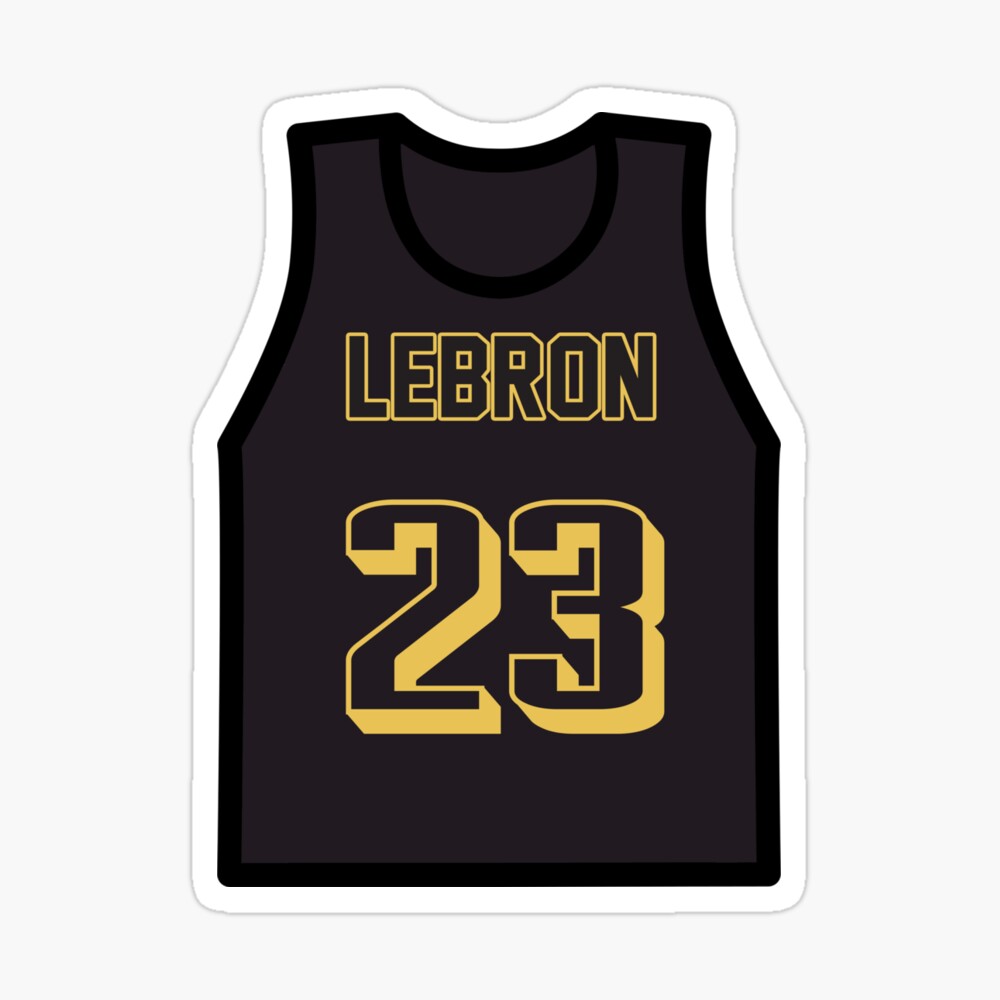 Bron #23 Sticker for Sale by NicholasForbes