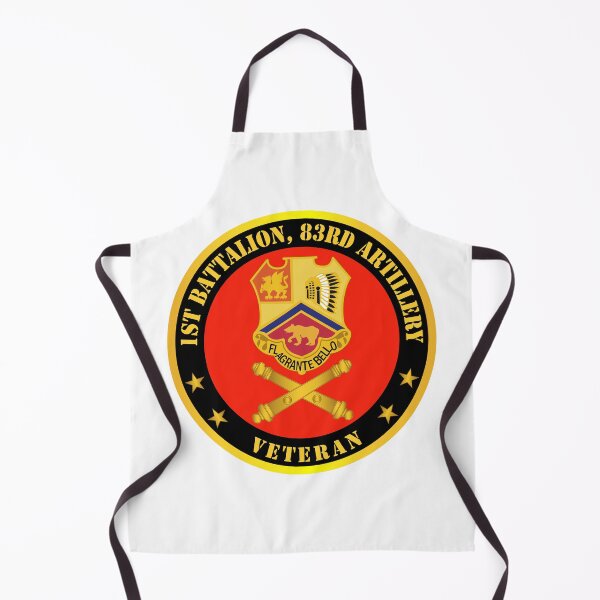 Item preview, Army - 1st Bn 83rd Artillery Veteran w Branch designed and sold by Military Insignia Products.