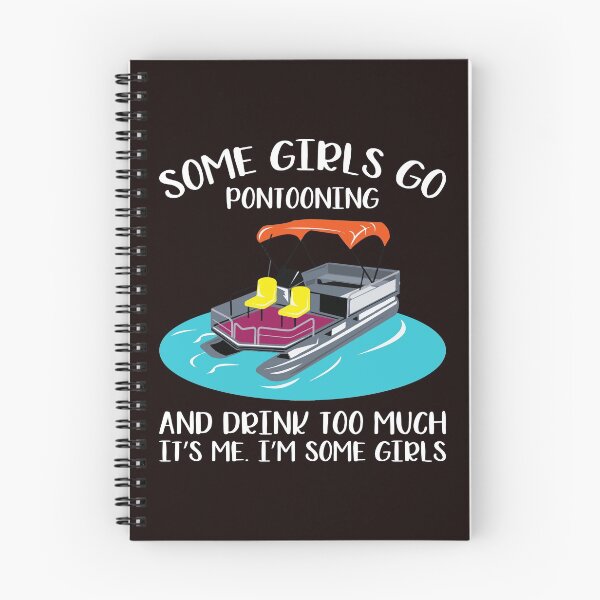 Item preview, SOME GIRLS GO PONTOONING designed and sold by teemaker24.