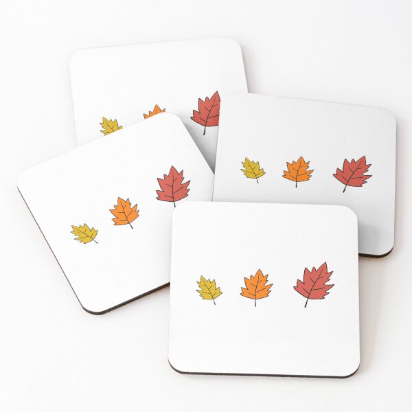 Item preview, Autumn leaves red orange yellow designed and sold by offtza.