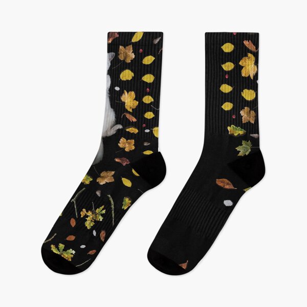 Item preview, Kitten and leaves designed and sold by SnarkyDoodles.