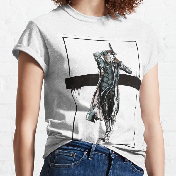 Devil May Cry 5 - Vergil Painting Classic T-Shirt
