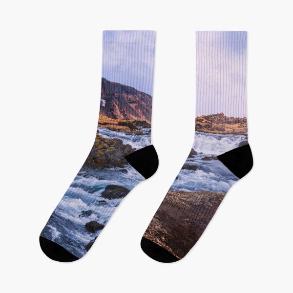 Item preview, Dramatic photograph of landscape and waterfall Iceland designed and sold by HTPOP.