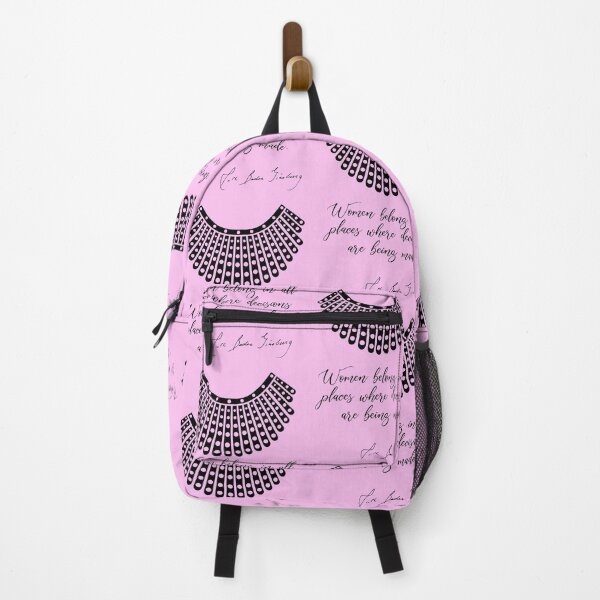 Item preview, Women belong in all places where decisions are being made - RBG (Pink) designed and sold by REApparelCo.