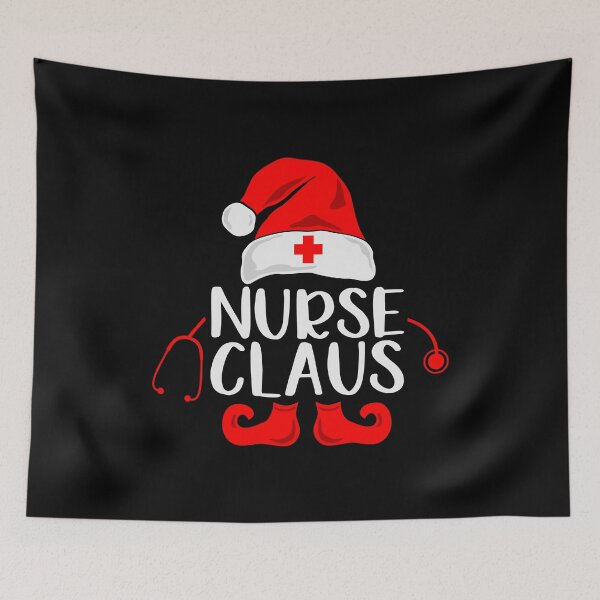 Item preview, Nurse Claus Christmas designed and sold by NisRayDesign.