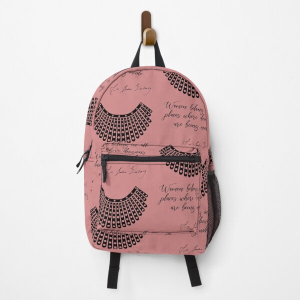 Item preview, Women belong in all places where decisions are being made - RBG (Pink D) designed and sold by REApparelCo.