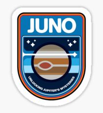 JUNO New Frontiers Logo Sticker