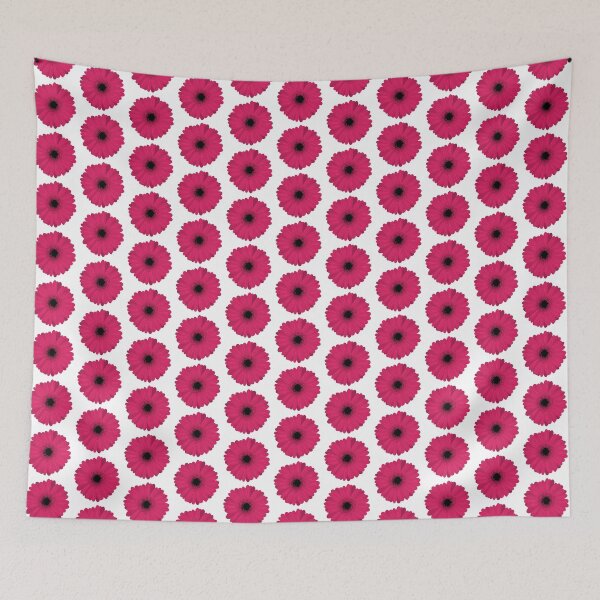 Aperçu de l'œuvre Illustrations de fleurs: Gerbera rose créée et vendue par ChriseryMerch.