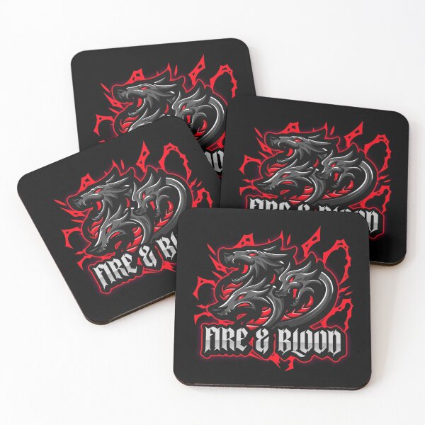 Item preview, Fire and blood designed and sold by Batartiste.