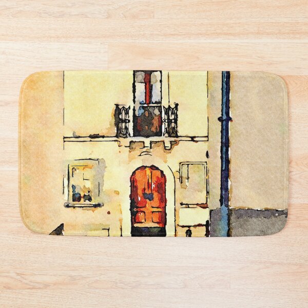 Item preview, Borrello: foreshortening with door balcony and window designed and sold by Giuseppe Cocco.