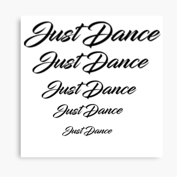 Just dance Canvas Print