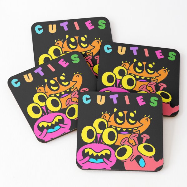 Item preview, Cutie Monsters for Christmas designed and sold by Quadghouls.