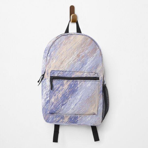 Item preview, Messy Abstract Blue and Beige Paint Strokes designed and sold by Cato99.