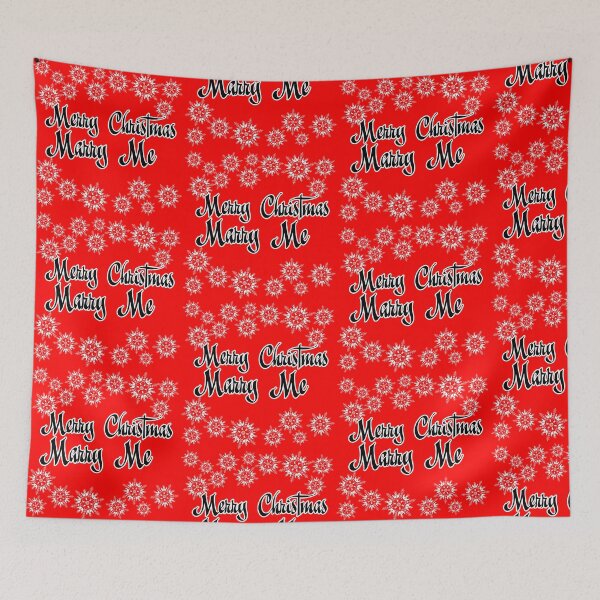 Item preview, Merry Christmas Marry Me designed and sold by WolfGraphics.