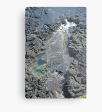 ROCKPOOL Metal Print