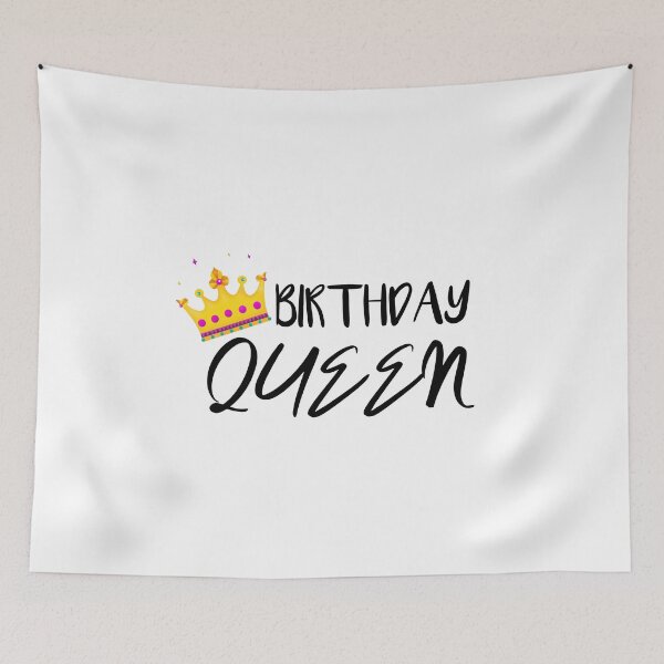 Item preview, BIRTHDAY QUEEN designed and sold by Ashalcheema.