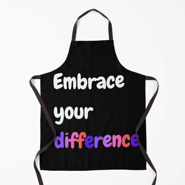Item preview, Embrace your difference. Text only design. designed and sold by JellyBeenzz.