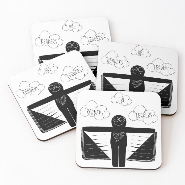 Item preview, READERS ARE LEADERS Black designed and sold by kanugi.