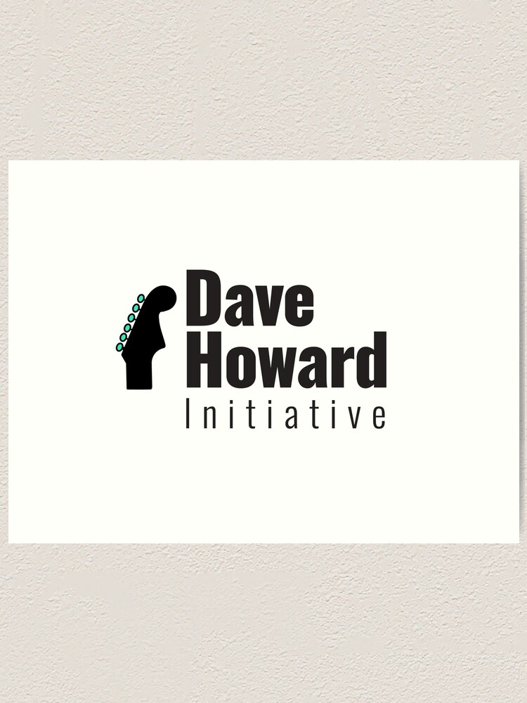 Alternate view of David Howard Initiative Logo Wear! Art Print