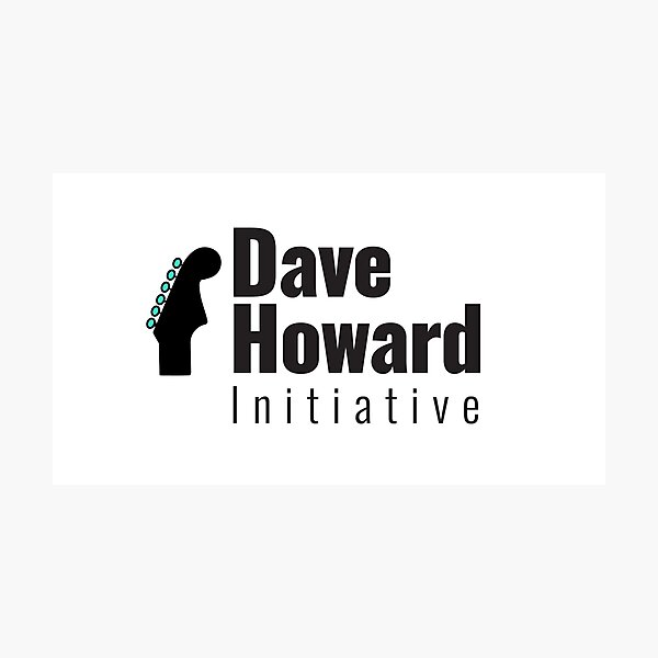 David Howard Initiative Logo Wear! Photographic Print