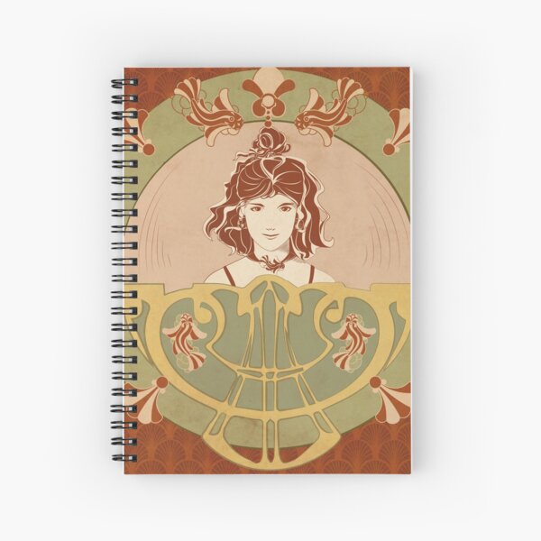 Parure Poisson rouge Cahier à spirale