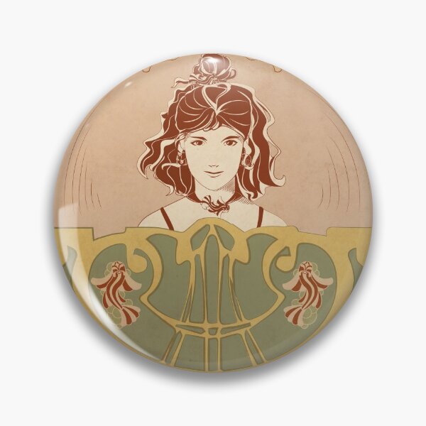 Parure Poisson rouge Badge