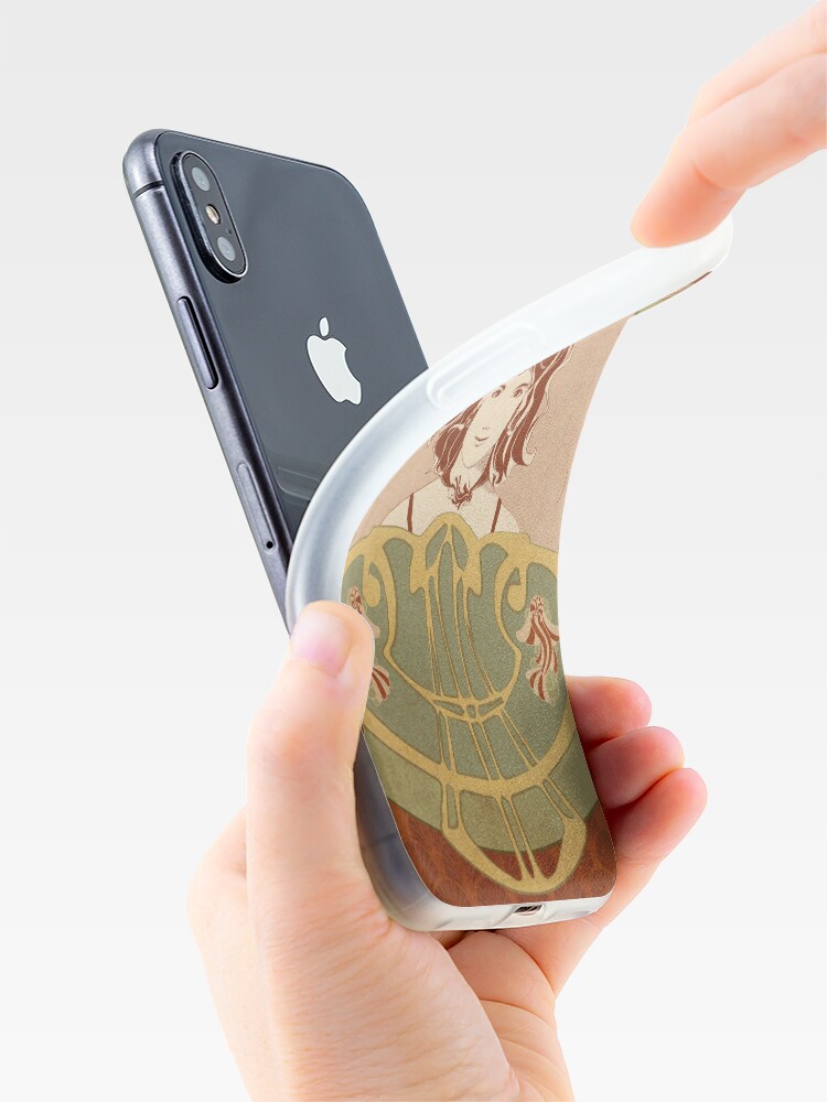 Coque iPhone ''Parure Poisson rouge' : autre vue