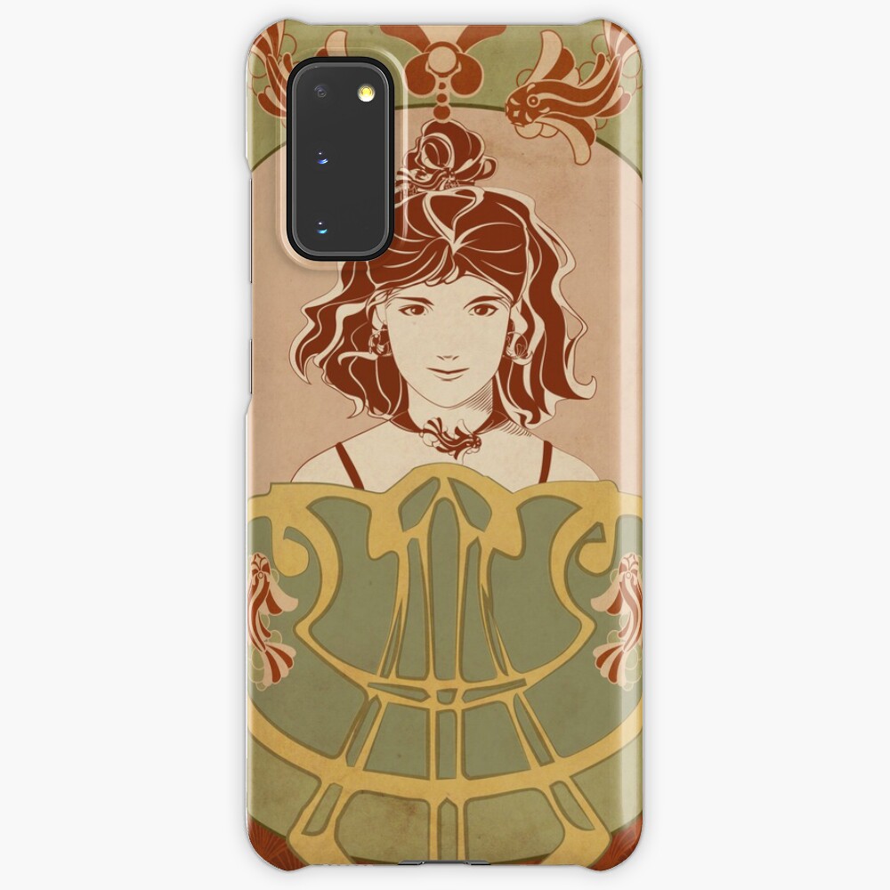 Coque et skin adhésive Samsung Galaxy « Parure Poisson rouge»