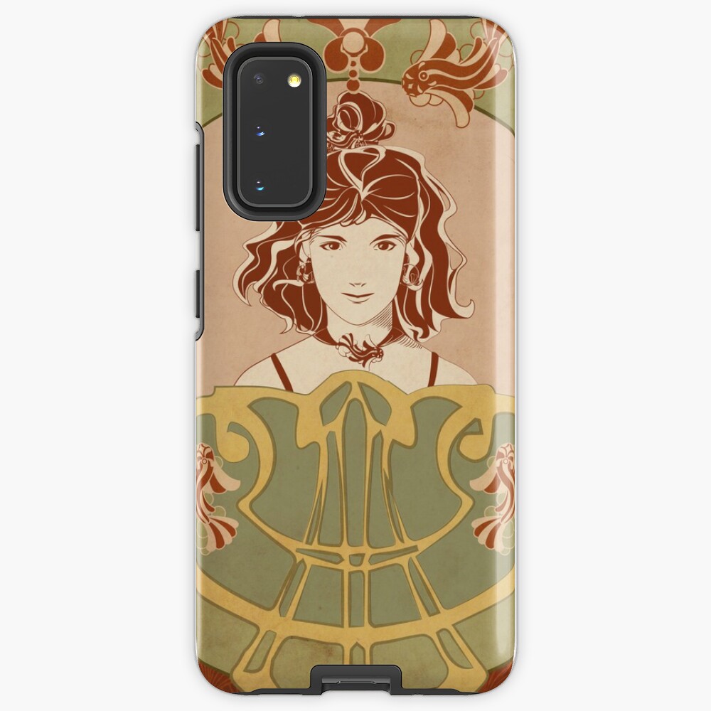 Coque et skin adhésive Samsung Galaxy « Parure Poisson rouge»