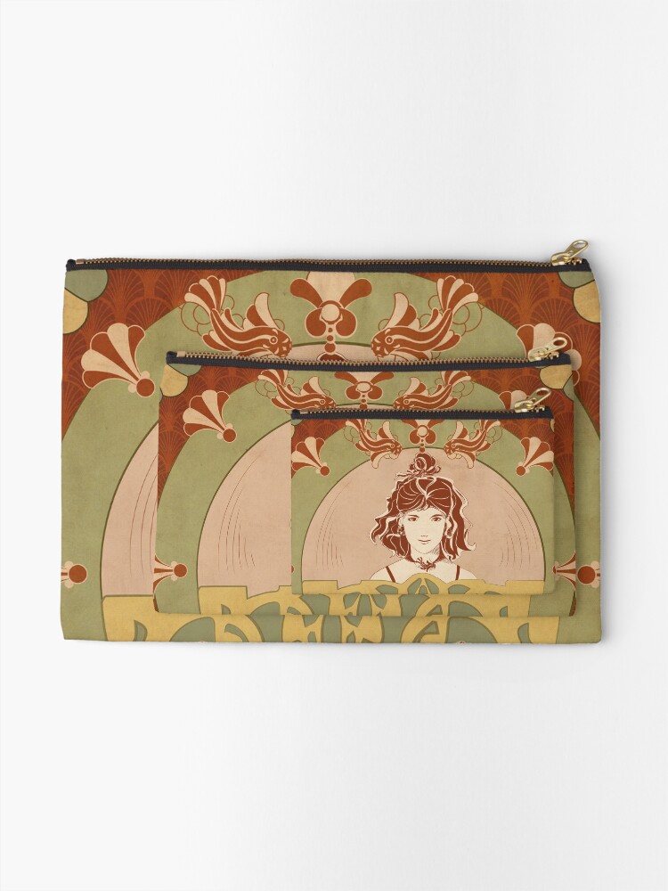 Pochette ''Parure Poisson rouge' : autre vue