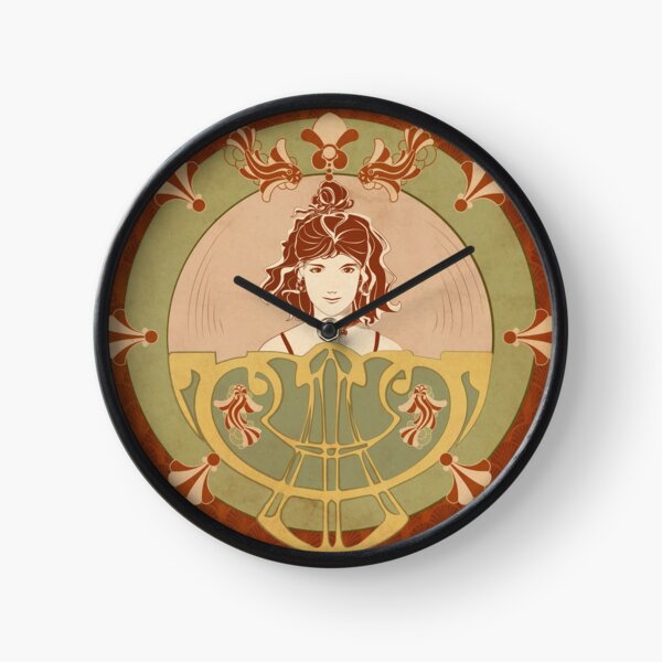 Parure Poisson rouge Horloge