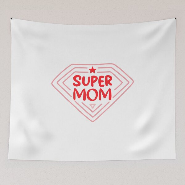Artikelvorschau, Super Mom - Geschenk für Mama entworfen und verkauft von kubilayilhan.